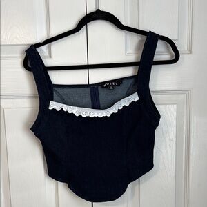Motel Rocks Denim Tank top